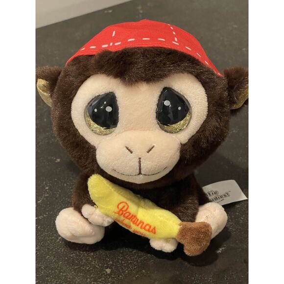 6" Cutie Pet-Tudies Monkey Bananas About You Stuffed Animal Precious Moments - Picture 1 of 3